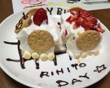 2歳誕生日♡アンパンマン機関車ケーキ作り方31写真