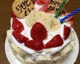 2歳誕生日♡アンパンマン機関車ケーキ作り方33写真