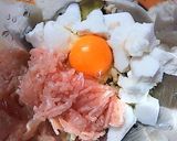 プリッとやわらか具だくさん鶏つくねバーグ作り方2写真