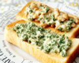 パセリ＆酒かすのカレー風味トースト作り方4写真