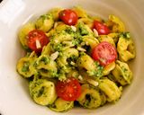 ルッコラペストで作るパスタサラダ作り方5写真
