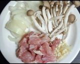 チキンカレークリームソースパスタ作り方2写真