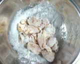 チキンカレークリームソースパスタ作り方3写真