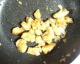 チキンカレークリームソースパスタ作り方4写真