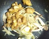 チキンカレークリームソースパスタ作り方8写真