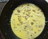 チキンカレークリームソースパスタ作り方10写真