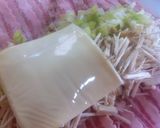 豚バラ薄切り肉で♪えのきと葱チーズ巻き作り方2写真