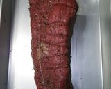 【松橋】トリュフ塩で食べるローストビーフ作り方1写真