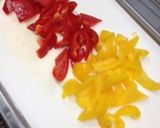 レンジで簡単栄養パプリカトマトのイタリア作り方1写真