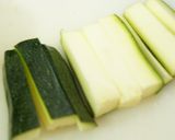 ズッキーニとベーコンのケッパー炒め作り方4写真