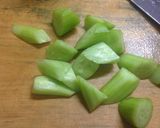簡単♪胡瓜と鶏肉で炒め物作り方2写真