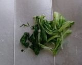 水菜とかまぼこのマヨゴマ合え作り方3写真