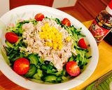 3色彩！ささみと野菜の健康おかずサラダ♪作り方4写真