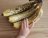 1歳の子供といっしょに作るバナナブレッド作り方6写真