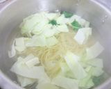 柔らか春キャベツの簡単ペペロンチーノ♡作り方4写真