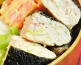 鶏ひき肉の紅生姜入り磯辺焼き♡お弁当にも作り方11写真