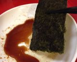 卓上で即席、韓国のり作り方3写真
