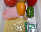 塩焼そばでトマト入り焼きそば作り方1写真