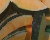 牛乳で煮ちゃったかぼちゃクン作り方1写真