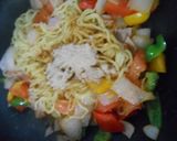 塩焼そばでトマト入り焼きそば作り方9写真