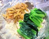 搾菜入り小松菜の甘くない中華白和え作り方4写真
