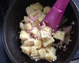 おから入りポテトのカルボがらめ作り方2写真