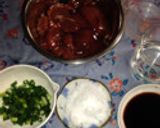鳥肝煮作り方1写真