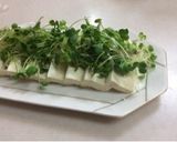 簡単！豆腐と貝割れの香味サラダ作り方5写真