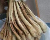 島らっきょうのバター焼き作り方1写真