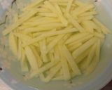 レンジで簡単、じゃが芋きんぴら作り方1写真