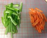 レンジで簡単、じゃが芋きんぴら作り方2写真