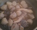 鯛あらと里芋の煮物作り方12写真