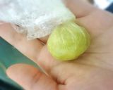 ビニールで！HMで抹茶スノーボール♡作り方4写真