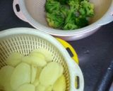 分量簡単♪とろーりチーズジャーマンポテト作り方1写真