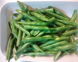 筍とフキとインゲンの煮物作り方3写真