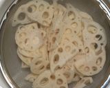 蓮根で生姜醤油きんぴら⌒☆ジャコ入り作り方1写真
