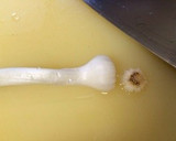 のびるとワカメの辛子味噌和え作り方1写真