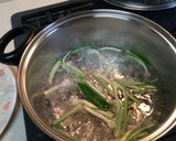 のびるとワカメの辛子味噌和え作り方3写真