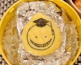 カリッと焼チーズのキャラ弁シートベース作り方6写真