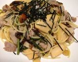 春の和風パスタ作り方6写真