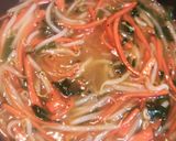 節約!揚げワンタンの皮の野菜あんかけ作り方2写真