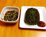 緑のハンバーグ作り方4写真