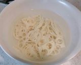 【常備菜】れんこんの黒酢きんぴら♡作り方2写真