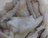 真竹と紋甲いかゲソの煮物作り方2写真