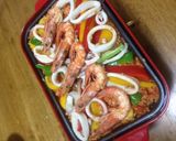 ホットプレートで簡単！トマトパエリア作り方8写真