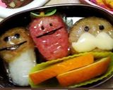 キャラ弁 なめこΨ作り方1写真