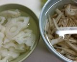 具沢山の豆乳味噌スープ　バター風味作り方2写真