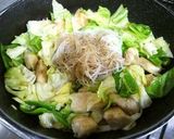 鶏むね肉と春雨のオイスター野菜炒め♪作り方4写真