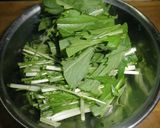 水菜と大根の中華風サラダ作り方1写真