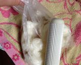 とろ〜り長芋とオクラと豆腐の味噌汁♪作り方1写真